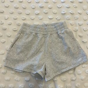 Hollister gray sweat shorts